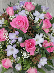 Classic Posy Lilac & Pink