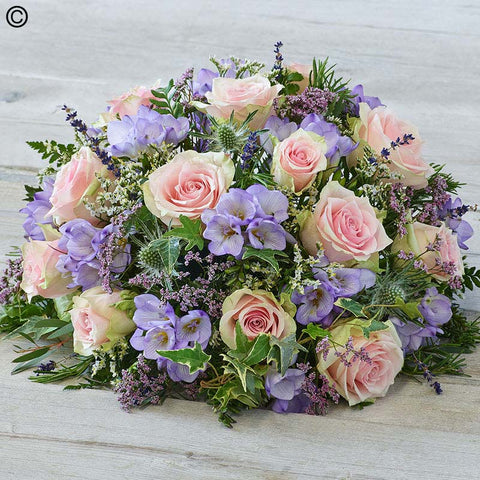 Rose and Freesia Posy (Pink & Lilac)