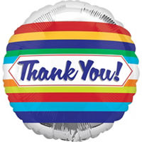 Thank You Foil Balloon (May Vary)