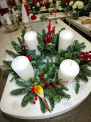 Advent Table Centerpiece