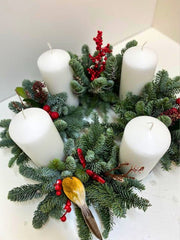 Advent Table Centerpiece