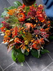 Autumn Table Arrangement