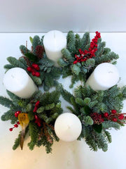 Advent Table Centerpiece