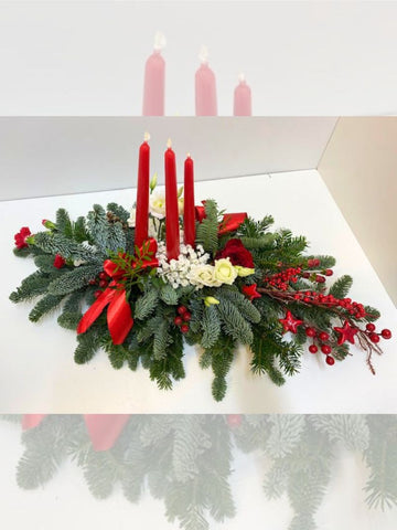 Snowman Table Centerpiece