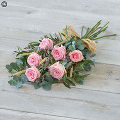 Simple Pink Rose Sheaf