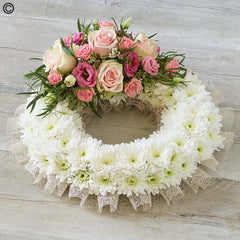 Pink Traditional Wreath