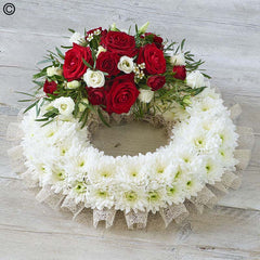 Red Traditional Wreath