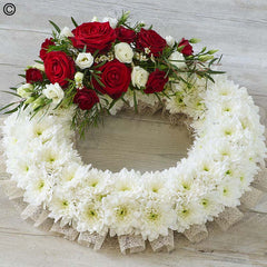 Red Traditional Wreath