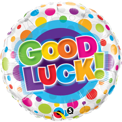 Good Luck Dots Foil Balloon (May Vary)