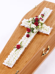 Classic Cross Red & White