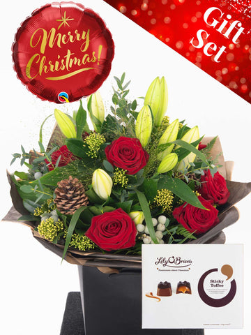 Christmas Rose and Lily Gift Set