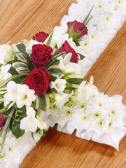 Classic Cross Red & White