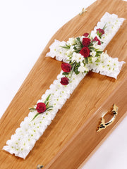 Classic Cross Red & White